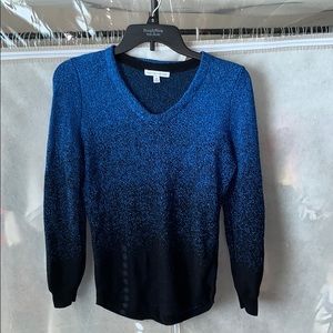 Blue Ombré Sweater
